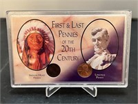 First & Last Pennies of the 20th Century