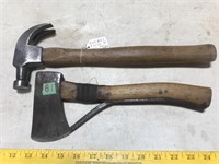 Marbles Safety Pocket Axe - As Is, Hammer w/Nail