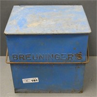 Galvanized Breuninger's Milk Dairy Box