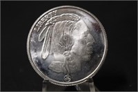 1oz .999 Solid Silver Buffalo Coin