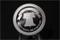 1oz .999 Solid Silver Liberty Bell Coin