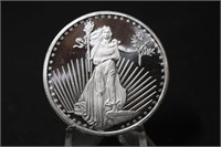 1oz .999 Solid Silver Liberty Coin