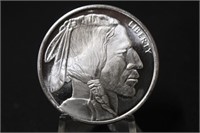 1oz .999 Solid Silver Buffalo Coin