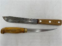 Vintage case and Finland knives