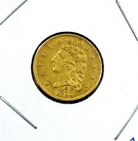 1839-O $2 1/2 DOLLAR GOLD PIECE