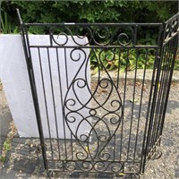 Cast Iron Fireplace Screen 21”x34” Middle, Ends