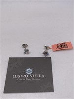 NEW LUSRO STELLA STERLING SILVER EARRINGS