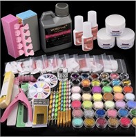 New 42 in 1 Acrylic Nail Kit,Nail Acrylic Powder