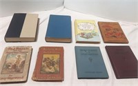 8 Vintage books (See description)