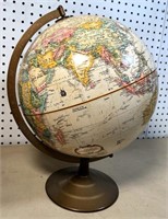 vintage 12" Replogle Globe
