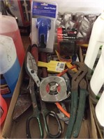 Large assortment of handtools and misc other