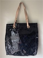 Micheal Kors black Patton, leather handbag