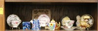 Tea Cup Collection, Picture Frames, etc