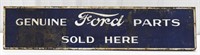 Vintage SST Ford Parts Dealer Countertop Sign