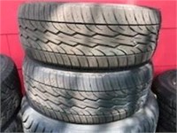 2 Dunlop tires size 195/6015