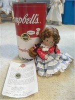 Campbell's Soup Porcelain doll