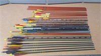 46 ASST. ALUMINUM ARROWS-EASTON, ETC.