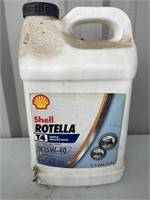 New Sealed 2.5 Gallon Jug of Shell Rotella 15w-40
