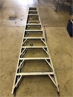 Aluminum 10' step ladder
