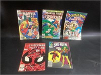 5 Marvel Spiderman Comic Books