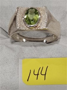 NATURAL PERIDOT - 92.5 STERLING - (5.0 grams)