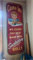 Sunbeam Rolls Advertising Sign A.A.W. 11-53