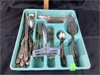 Holmes & Edward’s silver plated flatware assorted
