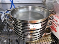 Like New! 8 Wolfgang Puck 11" Everything Pans