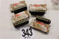 Wolf Military Classic Ammo (3 Full, 1 Partial)