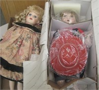 Lot of 2 Dolls - 1 Is Hamilton Collection in Box