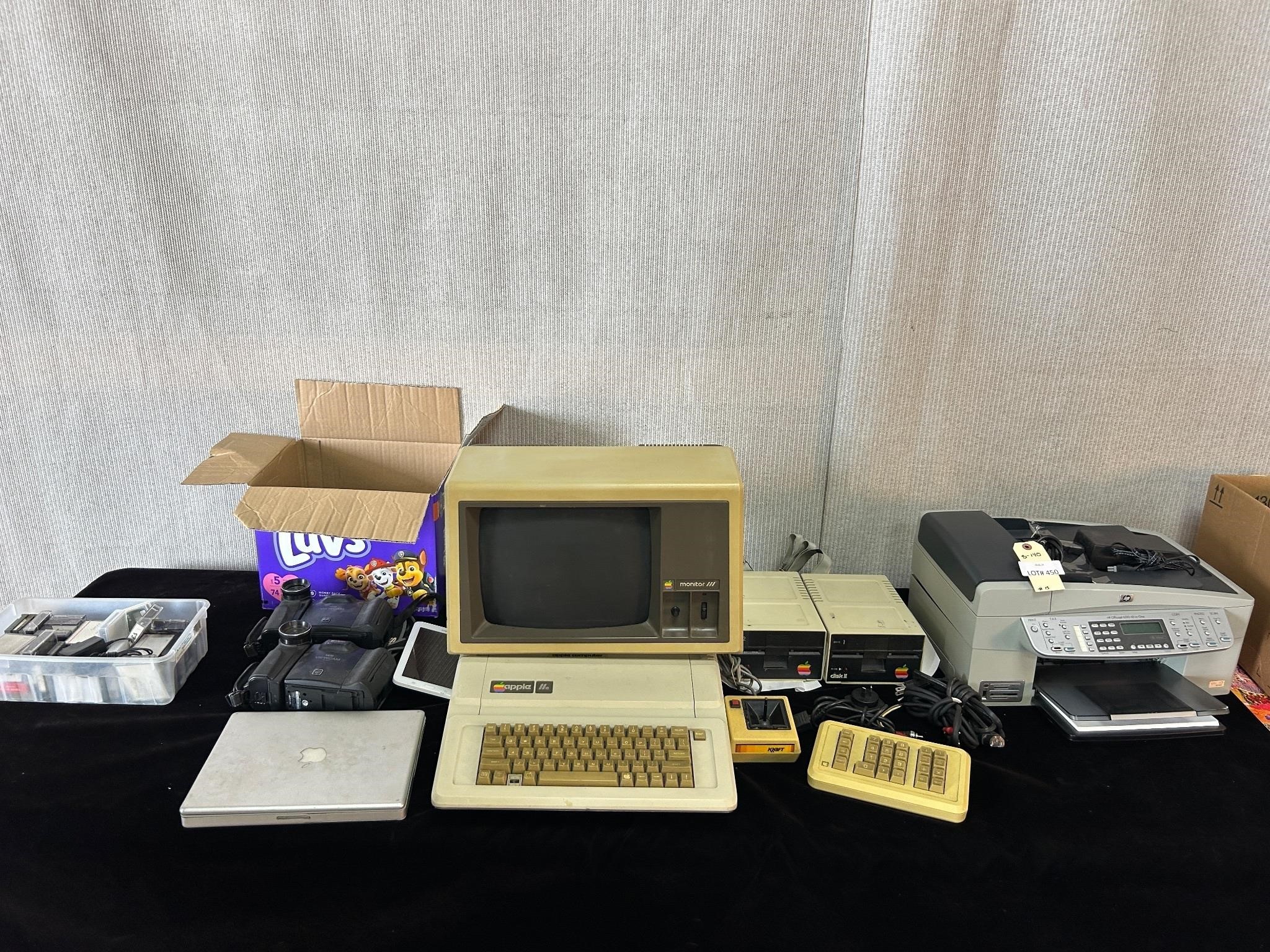 Vintage Electronics: Apple IIe, HP, Sharp etc