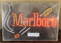 Vintage Everbrite Neon Marlboro Sign