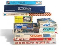 Vintage board games scrabble Duplicate crossword