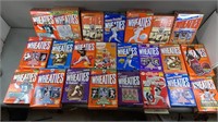 23pc Wheaties Cereal Boxes w/ Sealed