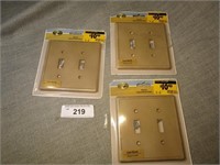 Three Switch Plate Covers