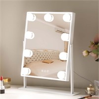 Leishe Vanity Mirror with Lights Hollywood