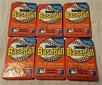 Donruss MLB Baseball Cards 6 Packs
