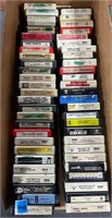 Lot of 8 Track Cassettes