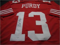 Brock Purdy 49ers Signed Jersey w/Coa