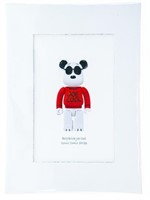 BEARBRICK - 5 x 7 Fine Art Giclee - Matted - "JOE