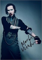 Autograph COA Marilyn Manson Photo