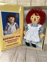 1997 Raggedy Ann Commemorative Stamp Doll Limited