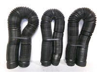 Three 12ft flex drain perforated tubing