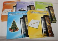 12 Alfred's Premier Piano Course Lesson Books