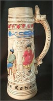 16" Ceramic Stein