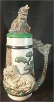 17" Ceramic Stein