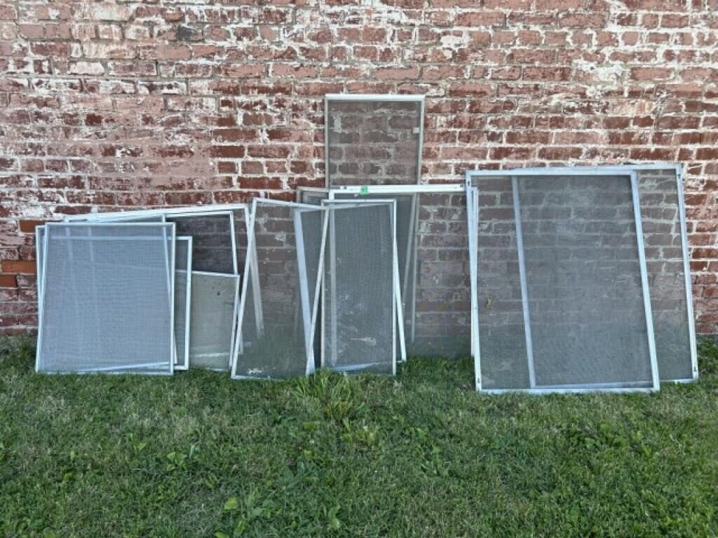 Aluminum screens