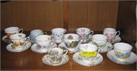 Tea Cups & Saucers - 24 Pcs