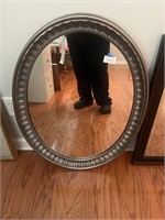 LARGE OVAL MIRROR
