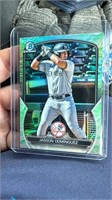 Jasson Dominguez 2023 Bowman Chrome lunar refracto